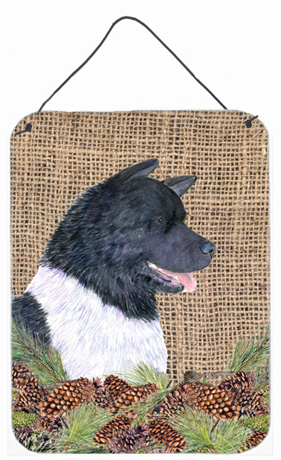 Akita Aluminium Metal Wall Or Door Hanging Prints
