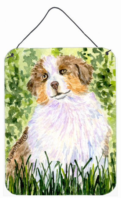 Australian Shepherd Aluminium Metal Wall Or Door Hanging Prints