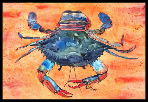 Crab Indoor Or Outdoor Mat 18 x 27 in.