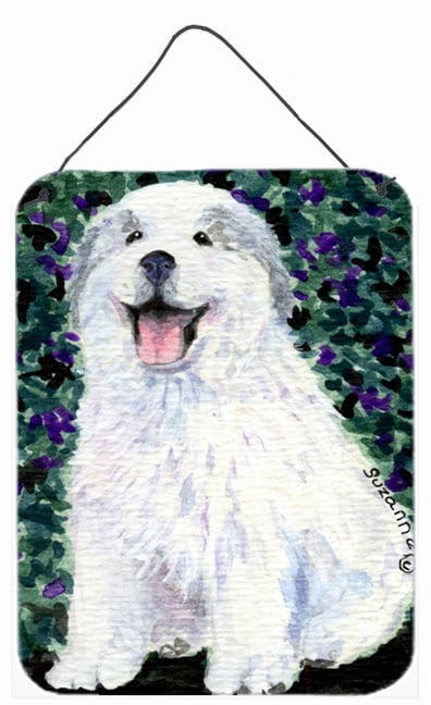 Great Pyrenees Aluminium Metal Wall Or Door Hanging Prints