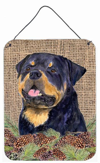 Rottweiler Aluminium Metal Wall Or Door Hanging Prints