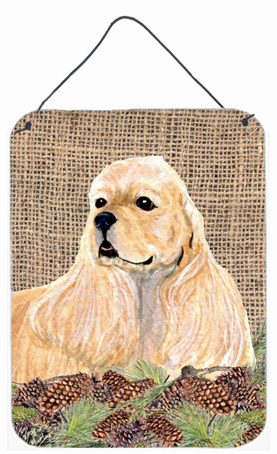 Cocker Spaniel Aluminium Metal Wall Or Door Hanging Prints