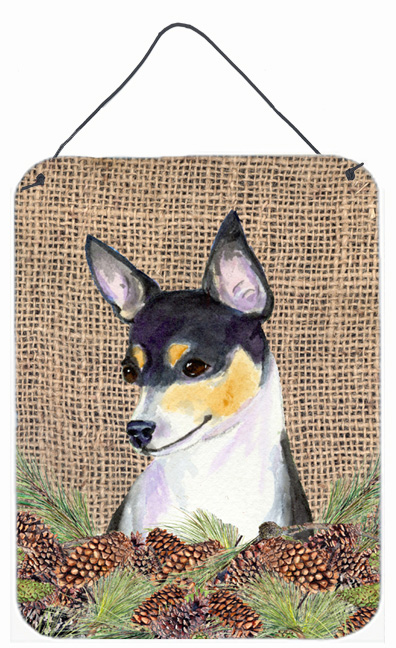 Fox Terrier Aluminium Metal Wall Or Door Hanging Prints