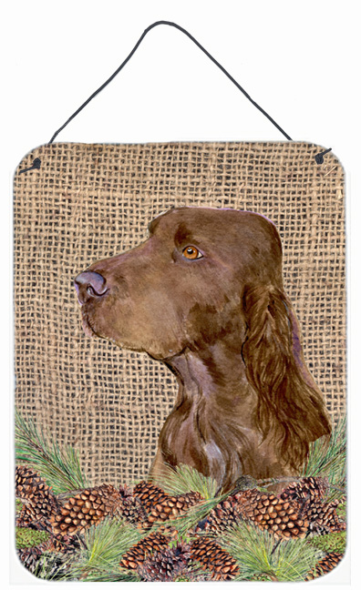 Field Spaniel Aluminium Metal Wall Or Door Hanging Prints