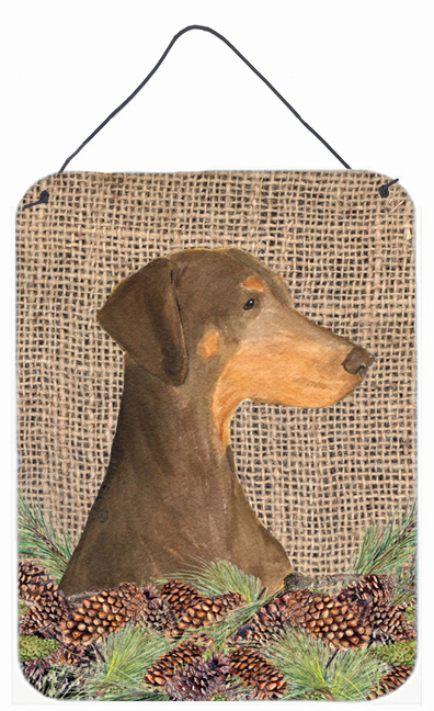 Doberman Aluminium Metal Wall Or Door Hanging Prints