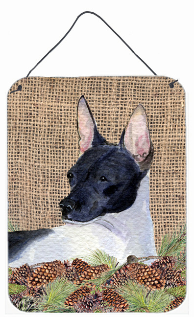 Rat Terrier Aluminium Metal Wall Or Door Hanging Prints