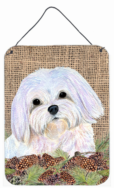 Maltese Aluminium Metal Wall Or Door Hanging Prints
