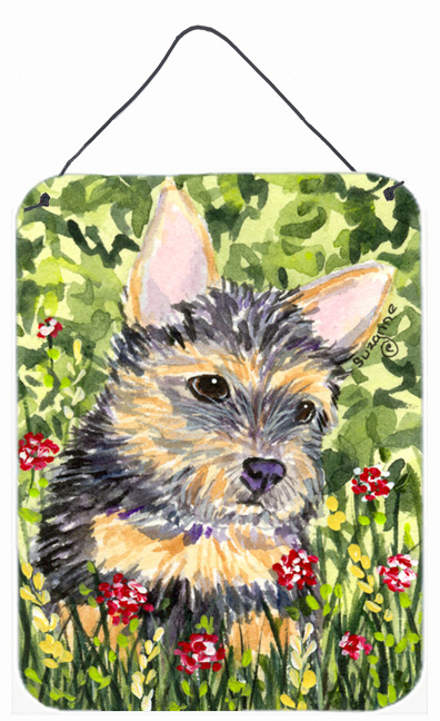 Norwich Terrier Aluminium Metal Wall Or Door Hanging Prints