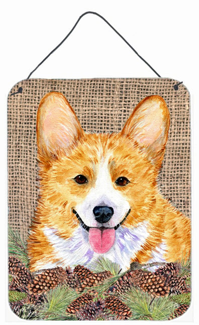 Corgi Aluminium Metal Wall Or Door Hanging Prints