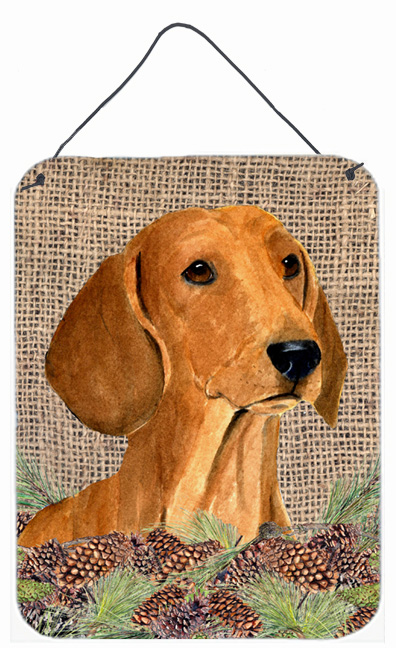 Dachshund Aluminium Metal Wall Or Door Hanging Prints