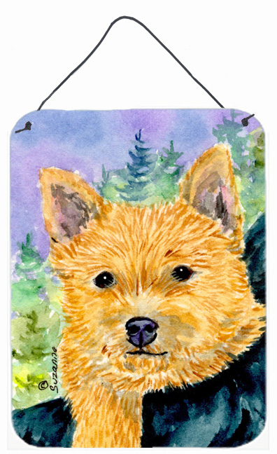 Norwich Terrier Aluminium Metal Wall Or Door Hanging Prints