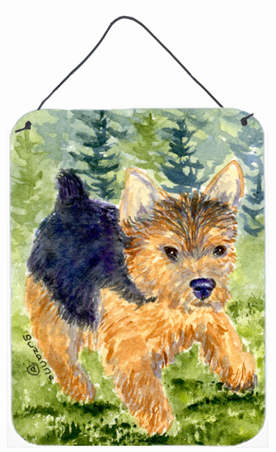 Norwich Terrier Aluminium Metal Wall Or Door Hanging Prints
