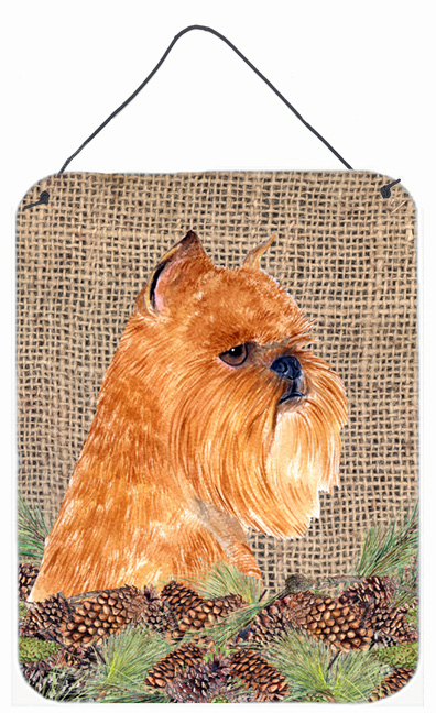 Brussels Griffon Aluminium Metal Wall Or Door Hanging Prints