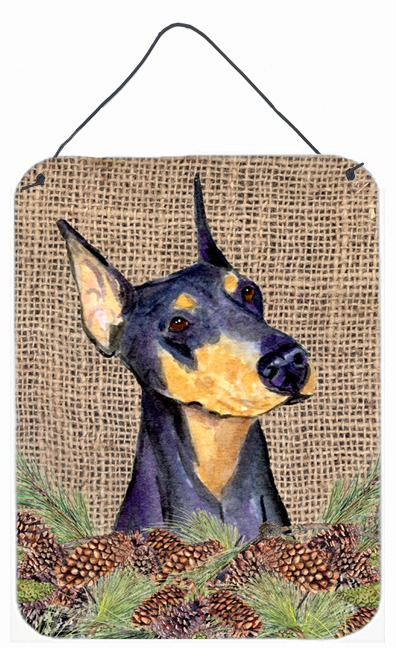 Doberman Aluminium Metal Wall Or Door Hanging Prints