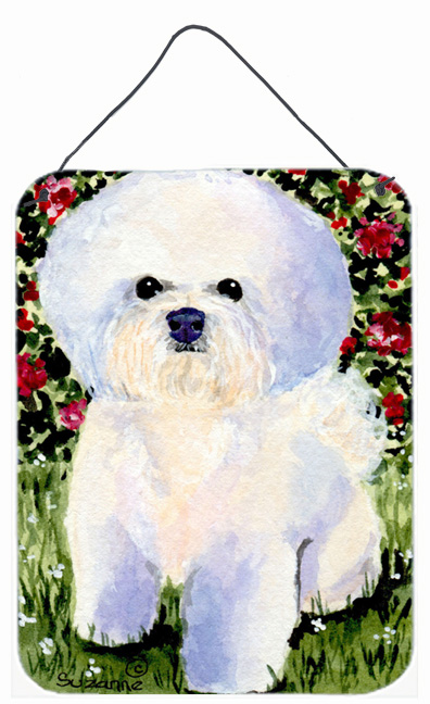 Bichon Frise Aluminium Metal Wall Or Door Hanging Prints