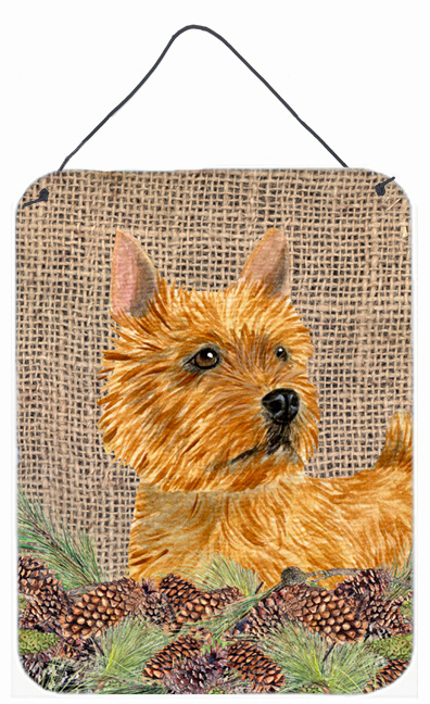 Norwich Terrier Aluminium Metal Wall Or Door Hanging Prints
