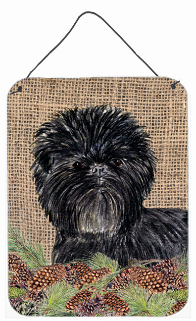 Affenpinscher Aluminium Metal Wall Or Door Hanging Prints