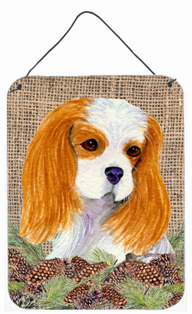 Cavalier Spaniel Aluminium Metal Wall Or Door Hanging Prints