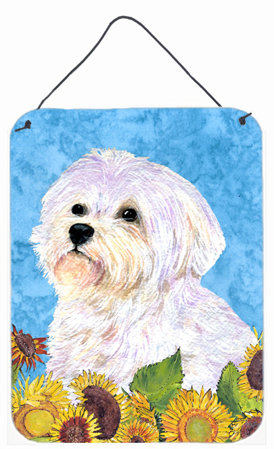 Maltese Aluminium Metal Wall Or Door Hanging Prints