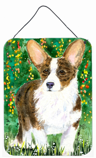 Corgi Aluminium Metal Wall Or Door Hanging Prints
