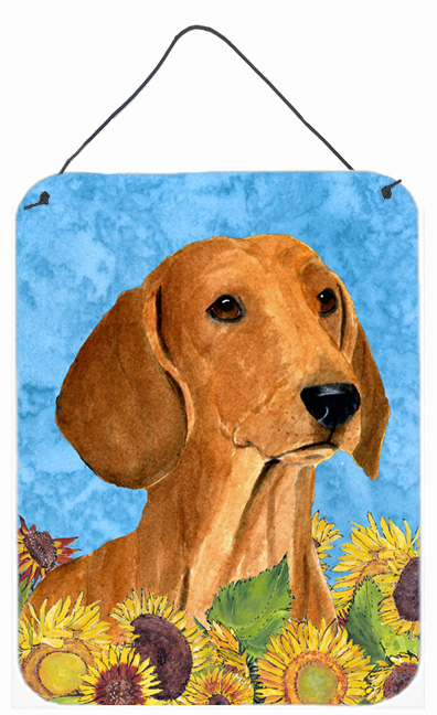 Dachshund Aluminium Metal Wall Or Door Hanging Prints