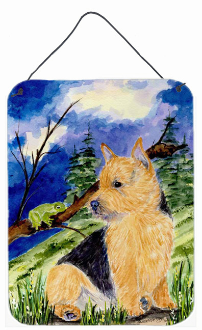 Norwich Terrier Aluminium Metal Wall Or Door Hanging Prints