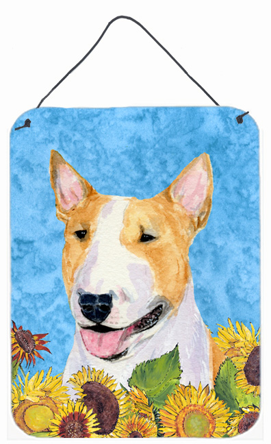 Bull Terrier Aluminium Metal Wall Or Door Hanging Prints