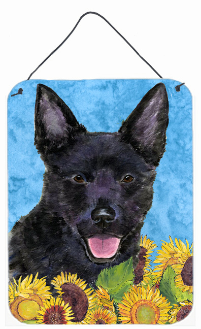 Australian Kelpie Aluminium Metal Wall Or Door Hanging Prints