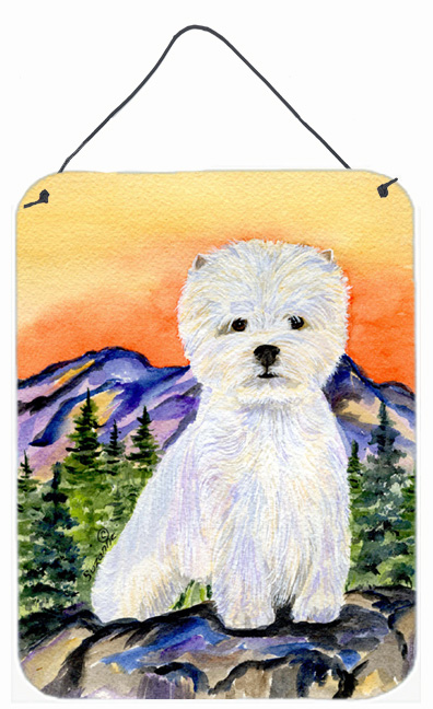 Westie Aluminum Metal Wall & Door Hanging Prints