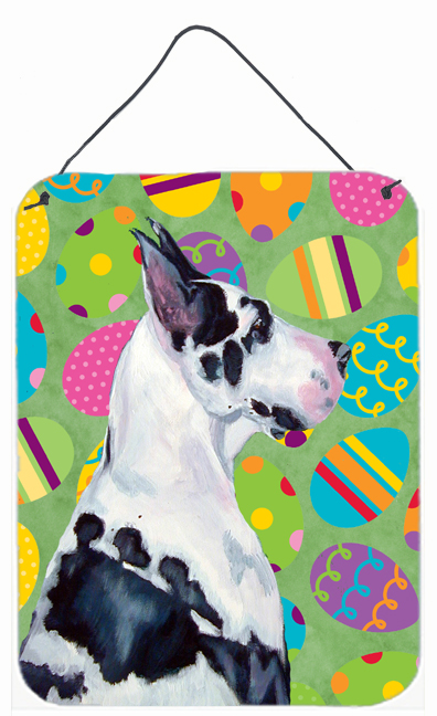 Great Dane Easter Eggtravaganza Aluminum Metal Wall & Door Hanging Prints