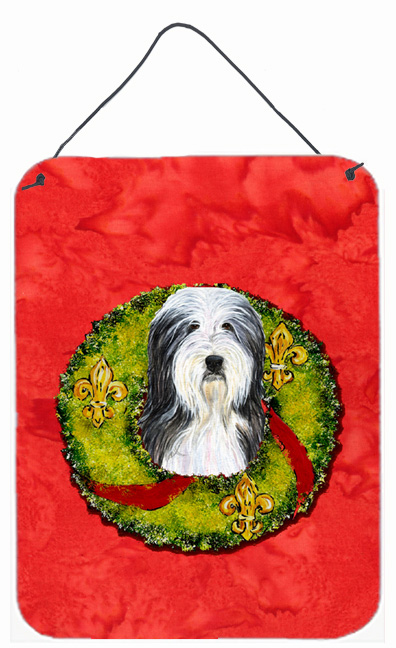 Bearded Collie Aluminum Metal Wall & Door Hanging Prints