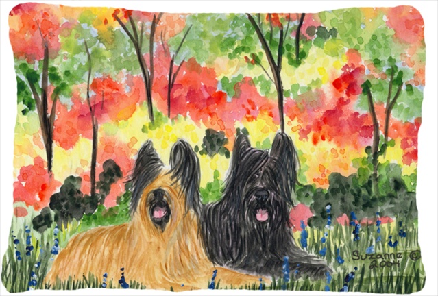 12 x 16 in. Briard Decorative Indoor & Outdoor Fabric Pillow