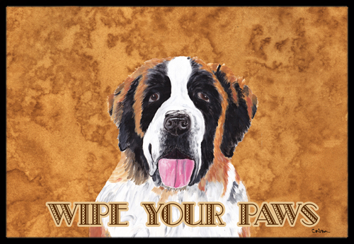 18 x 27 in. Saint Bernard Indoor & Outdoor Doormat