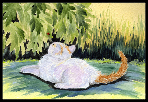 18 x 27 in. Cat Indoor & Outdoor Doormat