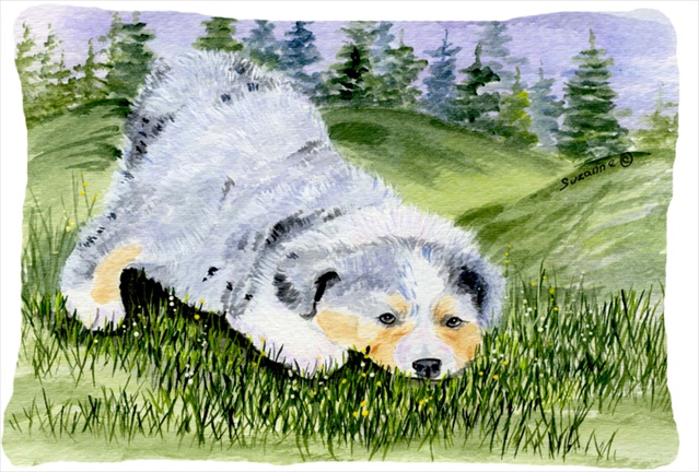 Australian Shepherd Decorative Indoor & Outdoor Fabric Pillow