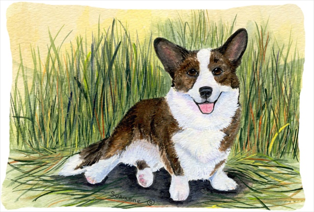 12 x 16 in. Corgi Decorative Indoor & Outdoor Fabric Pillow