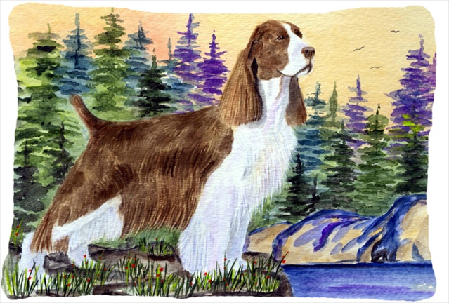 12 x 16 in. Springer Spaniel Decorative Indoor & Outdoor Fabric Pillow