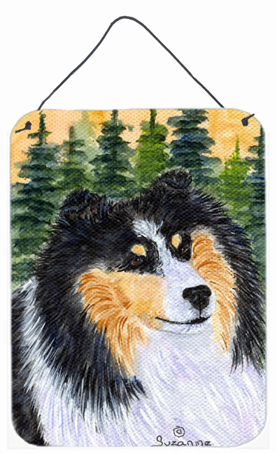 Sheltie Aluminum Metal Wall & Door Hanging Prints