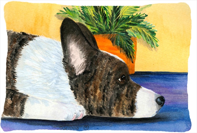 12 x 16 in. Corgi Decorative Indoor & Outdoor Fabric Pillow