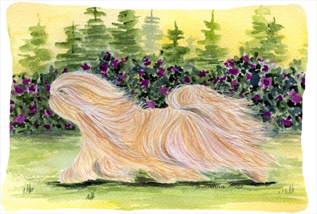 Lhasa Apso Decorative Indoor & Outdoor Fabric Pillow