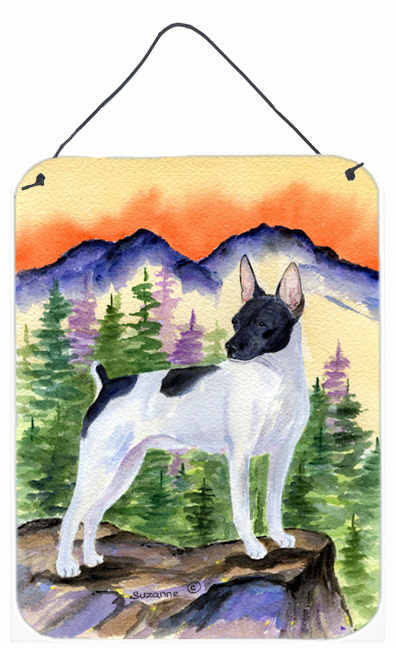 Rat Terrier Aluminum Metal Wall & Door Hanging Prints