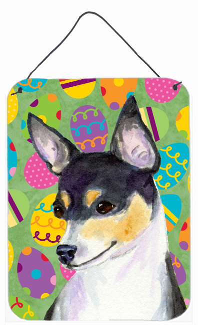 Chihuahua Easter Eggtravaganza Aluminum Metal Wall & Door Hanging Prints
