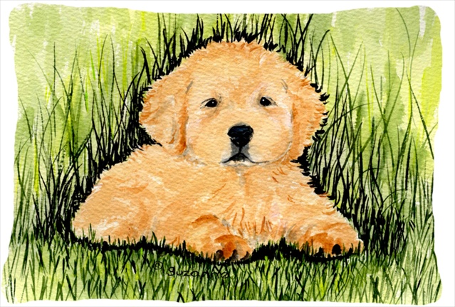 Golden Retriever Decorative Indoor & Outdoor Fabric Pillow