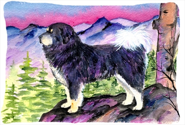 Tibetan Mastiff Decorative Indoor & Outdoor Fabric Pillow