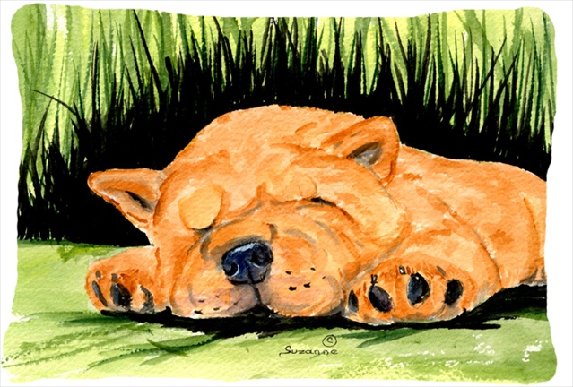 Chow Chow Decorative Indoor & Outdoor Fabric Pillow