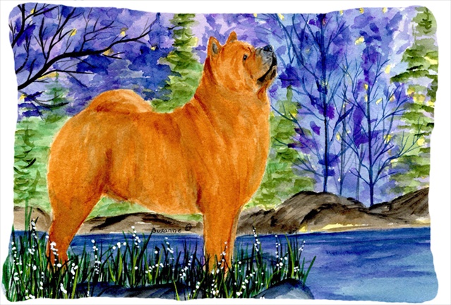 12 x 16 in. Chow Chow Decorative Indoor & Outdoor Fabric Pillow