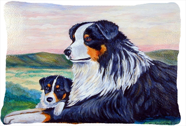 Australian Shepherd Decorative Indoor & Outdoor Fabric Pillow