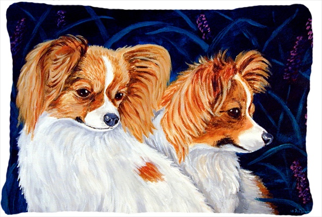 12 x 16 in. Papillon Decorative Indoor & Outdoor Fabric Pillow