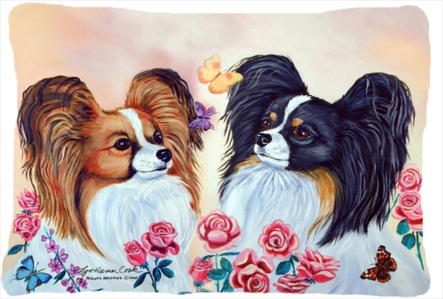 12 x 16 in. Papillon Decorative Indoor & Outdoor Fabric Pillow