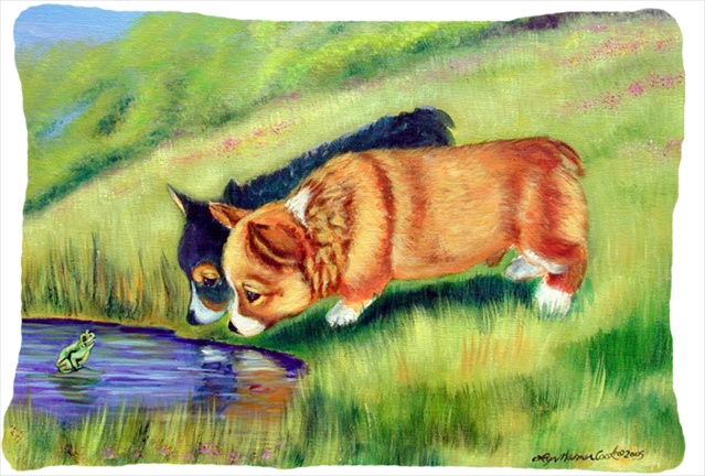 Corgi Decorative Indoor & Outdoor Fabric Pillow
